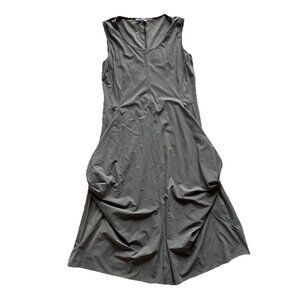 Sun Light Sleeveless Casual Tunic Dress Size 1 Small Lightweight Sage Green